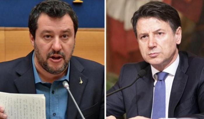 Matteo Salvini e Giuseppe Conte