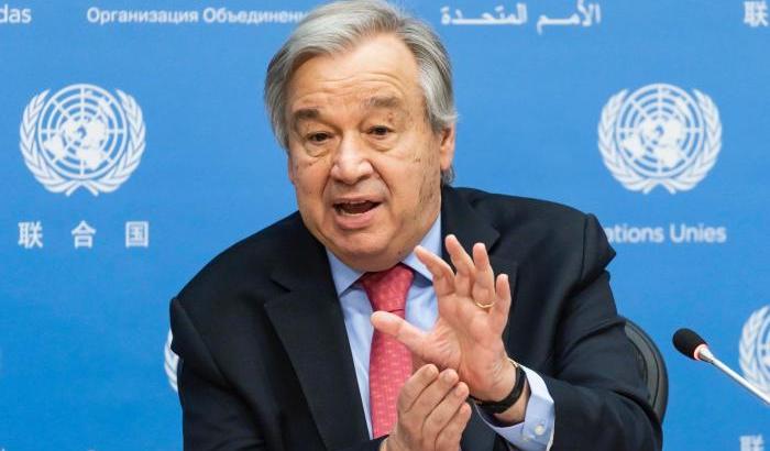 Il segretario generale dell'Onu, Antonio Guterres