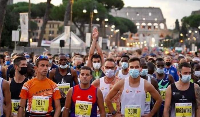 Partecipanti alla Maratona di Roma