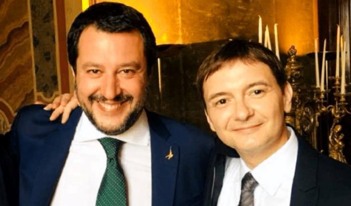 Matteo Salvini e Luca Morisi