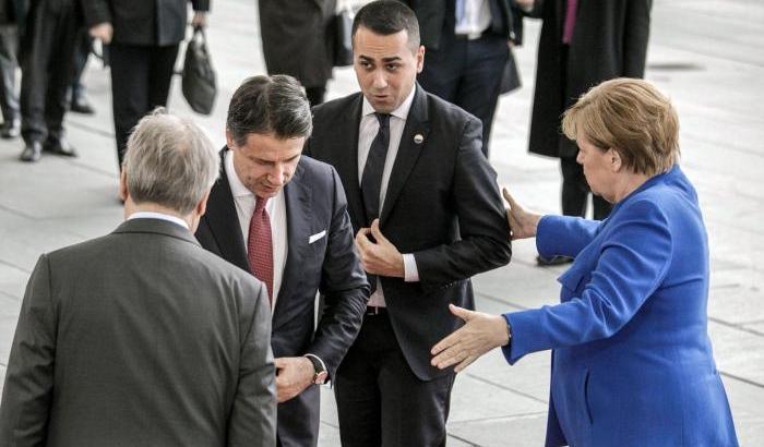 Di Maio e Angela Merkel