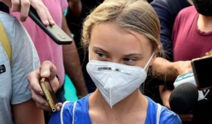 Greta Thunberg sbarca a  Milano per partecipare alla 'Youth4Climate'