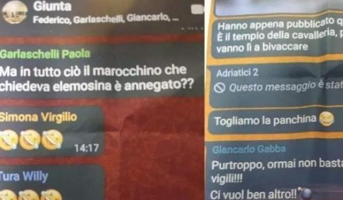 Spuntano le chat razziste della giunta di Voghera: "E' annegato il marocchino che chiedeva l'elemosina?"