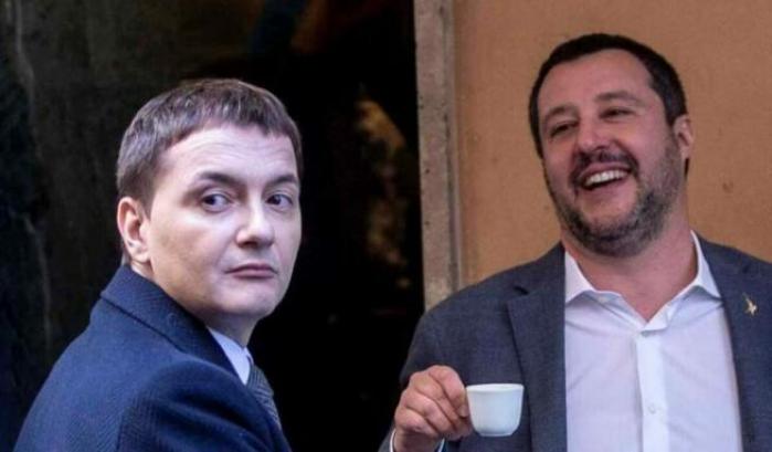 Luca Morisi e Matteo Salvini