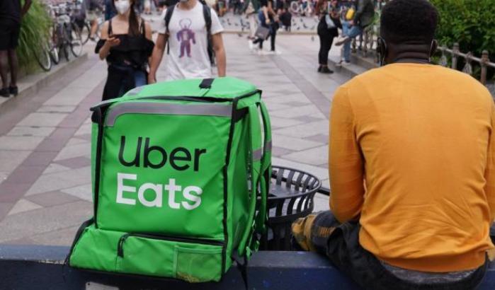 I fattorini di Uber Eats