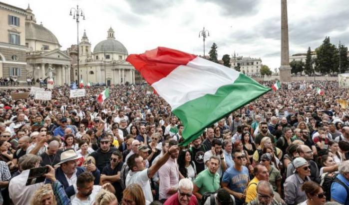 Arrivano altri cortei no green pass: a Roma in piazza Montesano e l'ex grillina Cunial