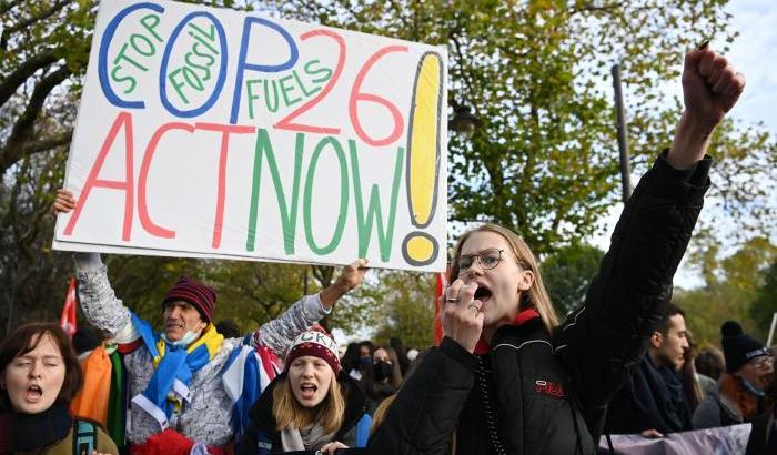 Manifestazione contro i cambiamenti climatici