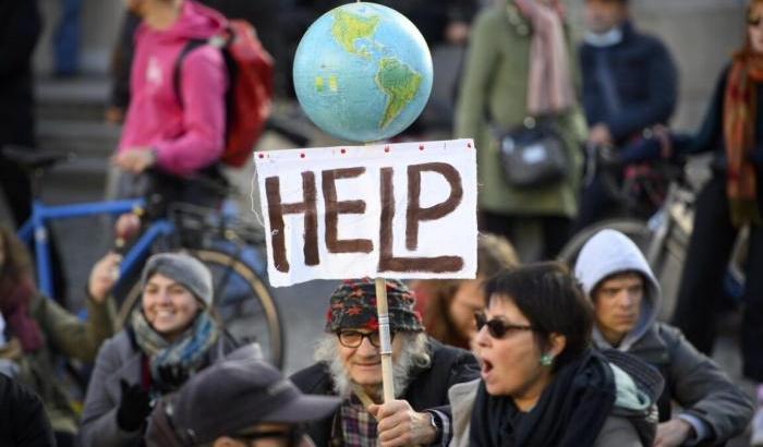 Manifestazione contro i cambiamenti climatici