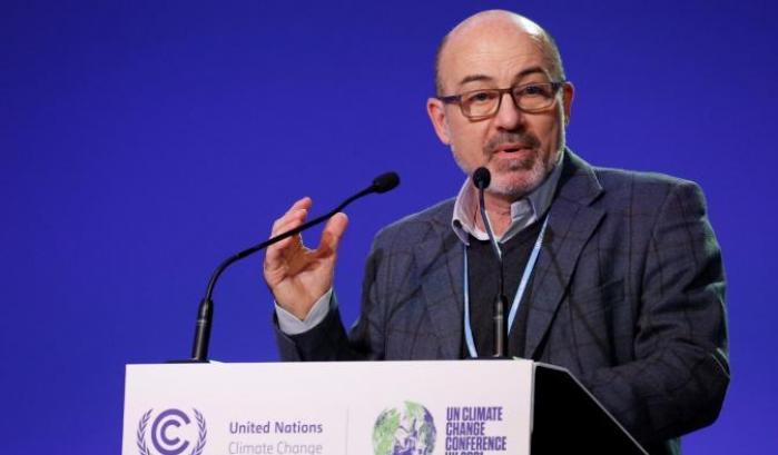 Il ministro della Transizione ecologica, Roberto Cingolani alla Cop26