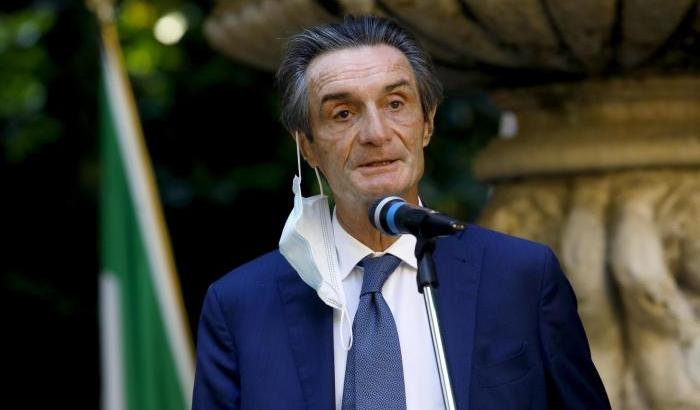 Il governatore della Lombardia, Attilio Fontana