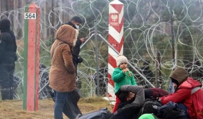 0005D52F-migranti-al-confine-tra-bielorussia-e-polonia-2 Migranti al confine tra Bielorussia e Polonia