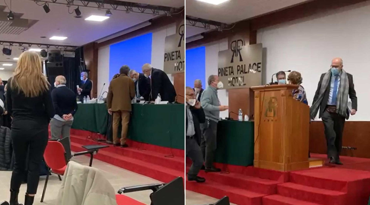 "Sospendete chi non si vaccina ma non chi è moroso": 40 medici interrompono l'assemblea dell'Ordine a Roma