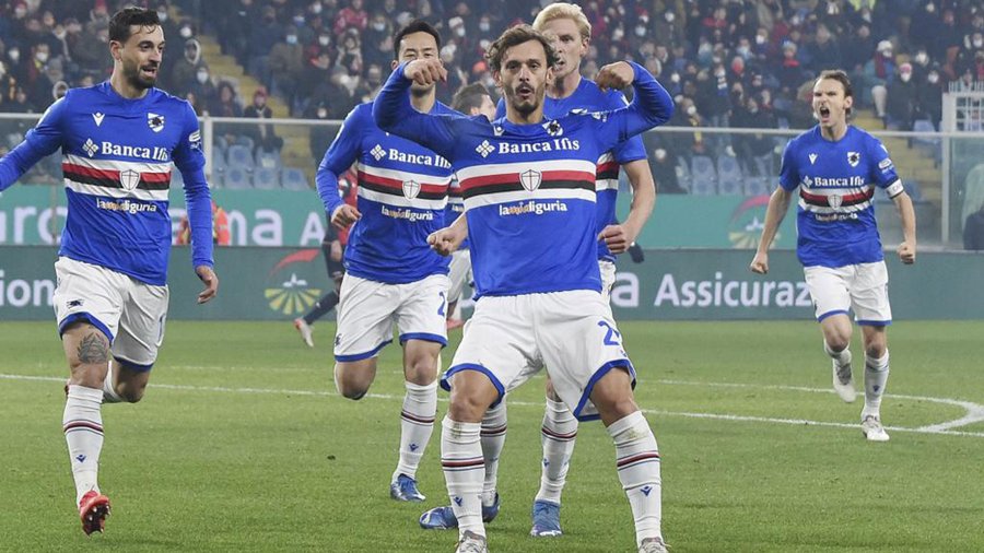 Un super Gabbiadini trascina la Samp alla vittoria nel derby della Lanterna