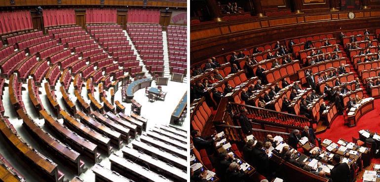 La composizione del nuovo Parlamento se si votasse oggi (con il Rosatellum), come sarebbe?