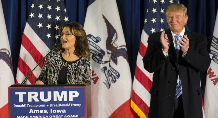 La repubblicana Sarah Palin positiva al Covid: "Naturalmente non è vaccinata" La repubblicana Sarah Palin positiva al Covid: "Naturalmente non è vaccinata"