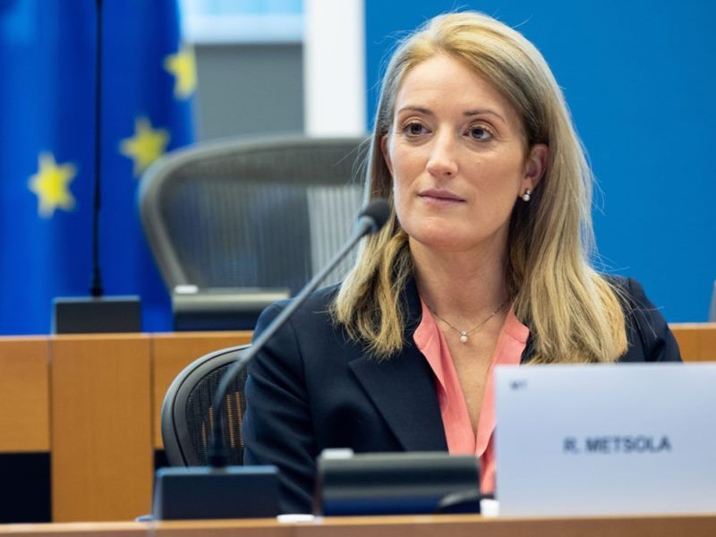 Ue, Metsola: "Usiamo la crisi ucraina per realizzare l'Unione dell'energia"