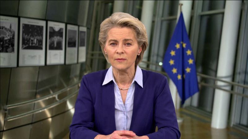 Ucraina, Von der Leyen: "La Cina si attivi per la pace. L'equidistanza non basta"