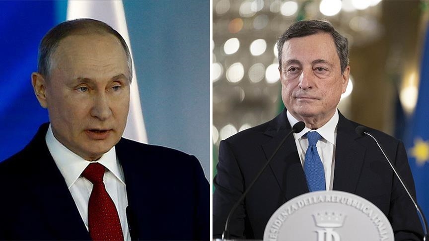 draghi-putin La (seria) preoccupazione di Draghi: "L'Italia ha solo il gas, se scoppiasse la guerra..."