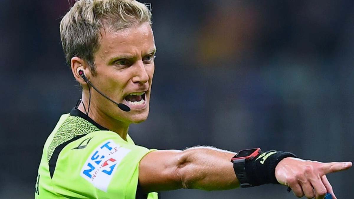 Arbitri della 10^ giornata: Chiffi per il Milan, Verona-Napoli a Doveri, Guida per Torino-Inter