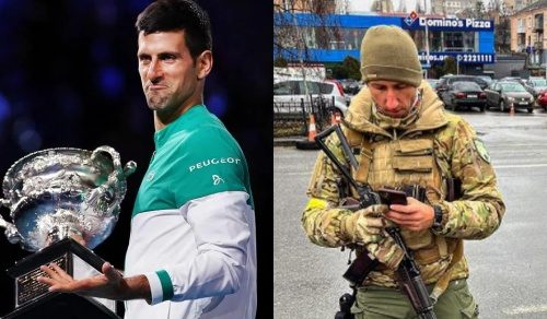Ucraina, Djokovic promette un aiuto economico a Stakhovsky, ex tennista che si è arruolato per combattere i russi