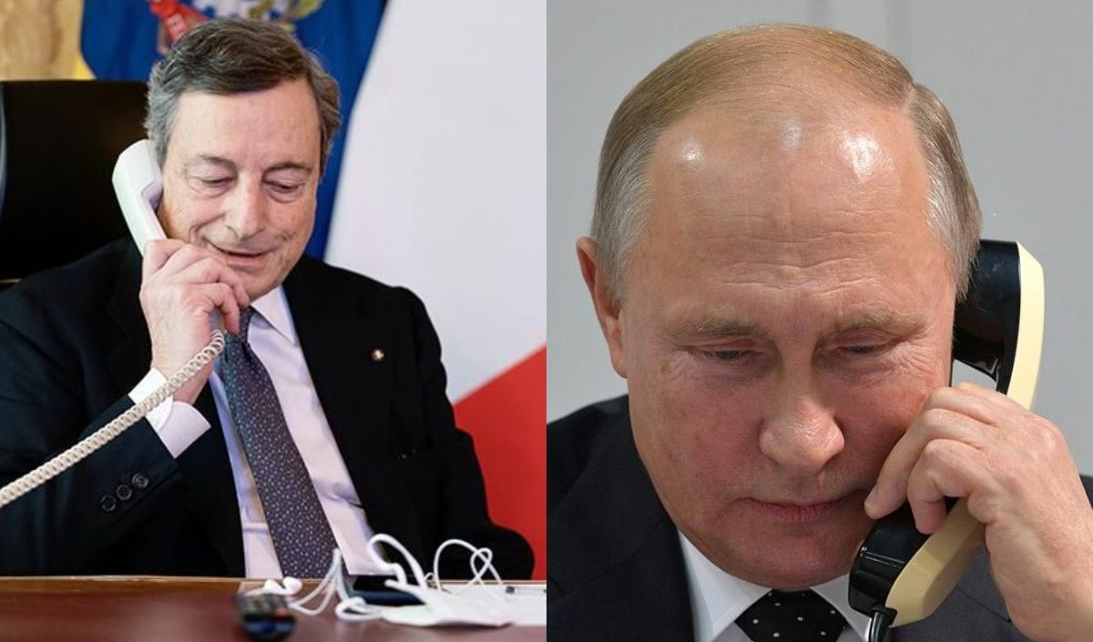 Telefonata Draghi-Putin: lo Zar informa il premier sui negoziati di Istanbul Telefonata Draghi-Putin: lo Zar informa il premier sui negoziati di Istanbul