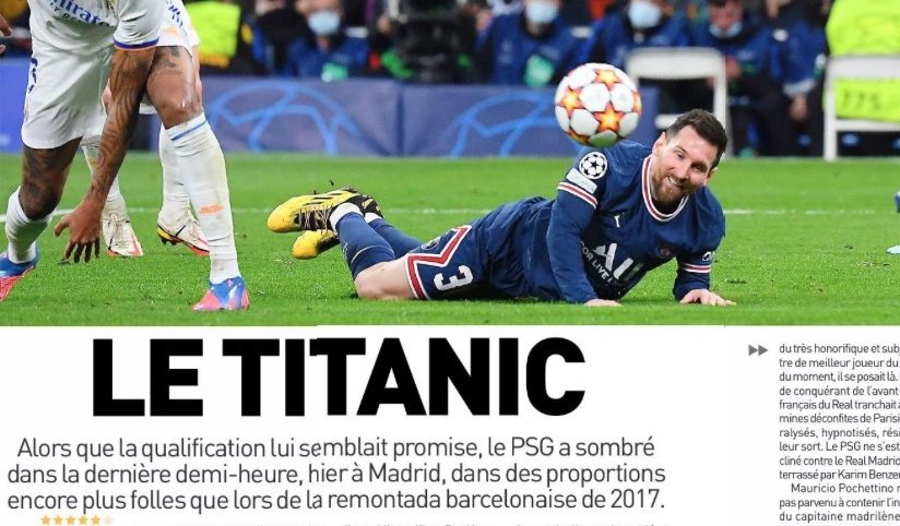 Psg come il Titanic. L'Equipe dà 2 in pagella a Donnarumma, la Champions sfuma ancora