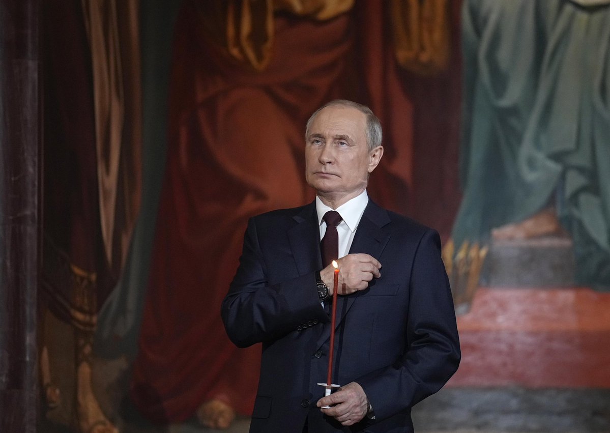 Putin consolida il patto reazionario e guerrafondaio con Kirill: "Fruttuosa cooperazione tra chiesa e stato" Putin consolida il patto reazionario e guerrafondaio con Kirill: "Fruttuosa cooperazione tra chiesa e stato"