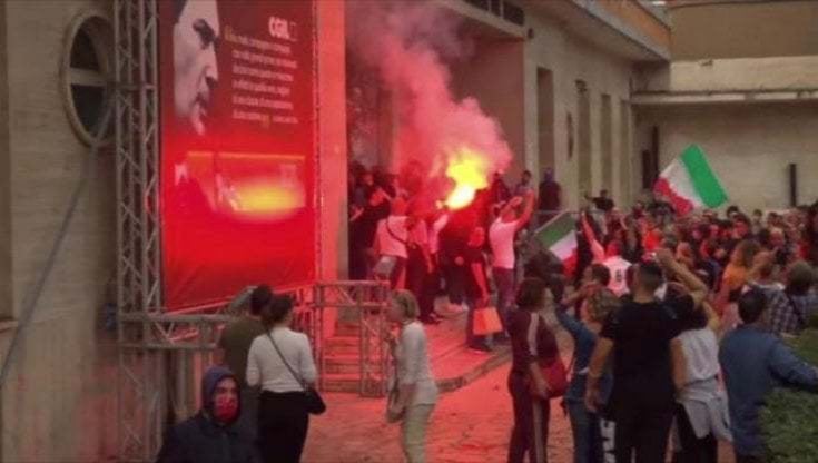 Assalto fascista alla Cgil: un arresto e cinque custodie cautelari