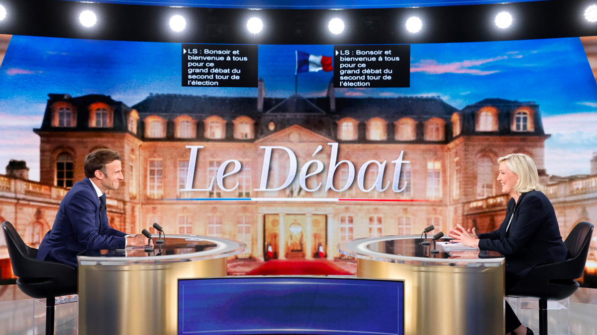 Elezioni in Francia, Macron vince il dibattito tv contro Le Pen: per i sondaggi, il 59% ha scelto il presidente uscente