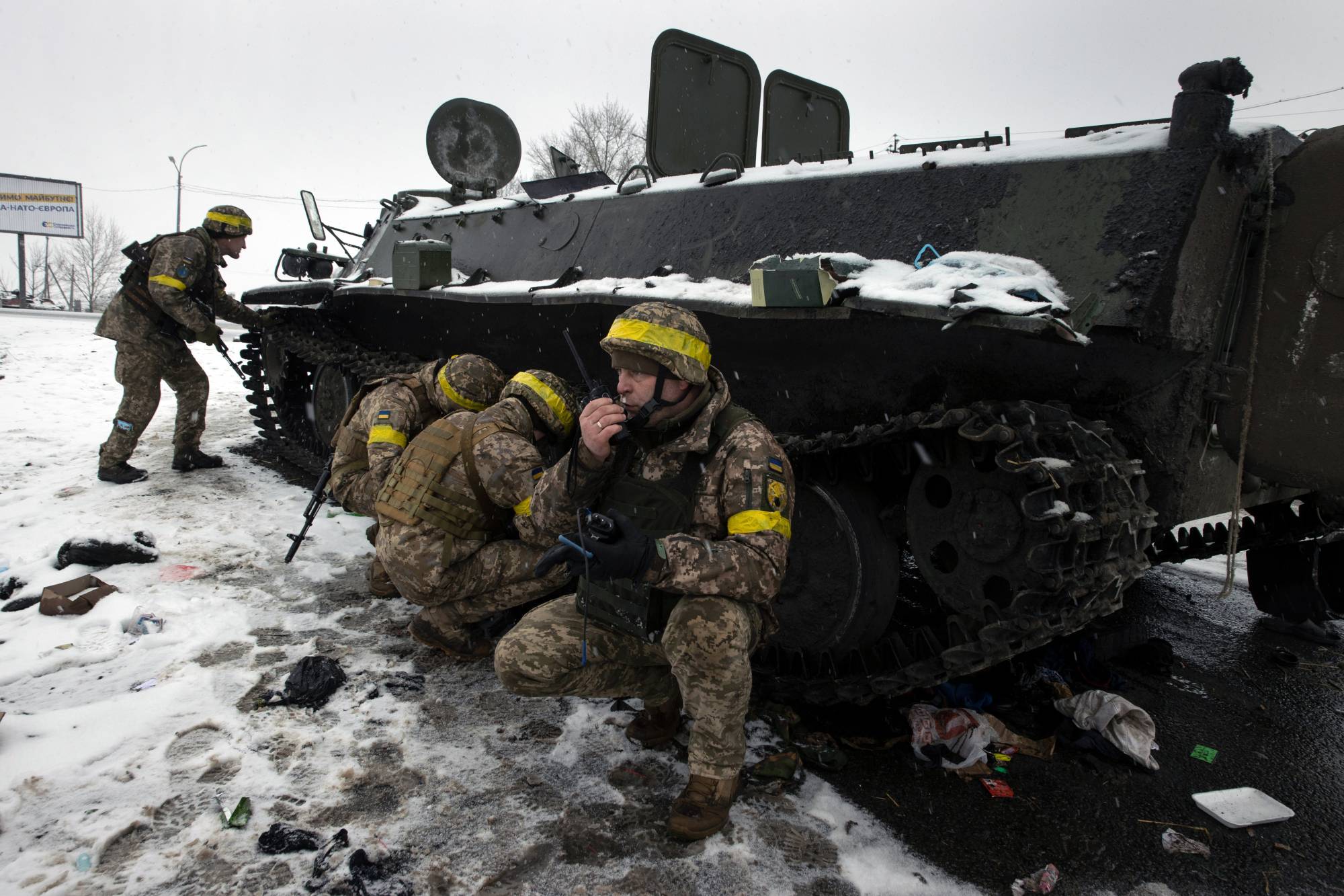 Ucraina, a Kiev le forze speciali britanniche addestrano le truppe all'uso dei missili anti-carro