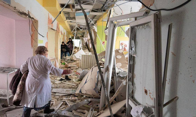 ospedale-ucraina Ucraina, l'Oms: "Dall'inizio della guerra almeno 150 attacchi a strutture sanitarie"
