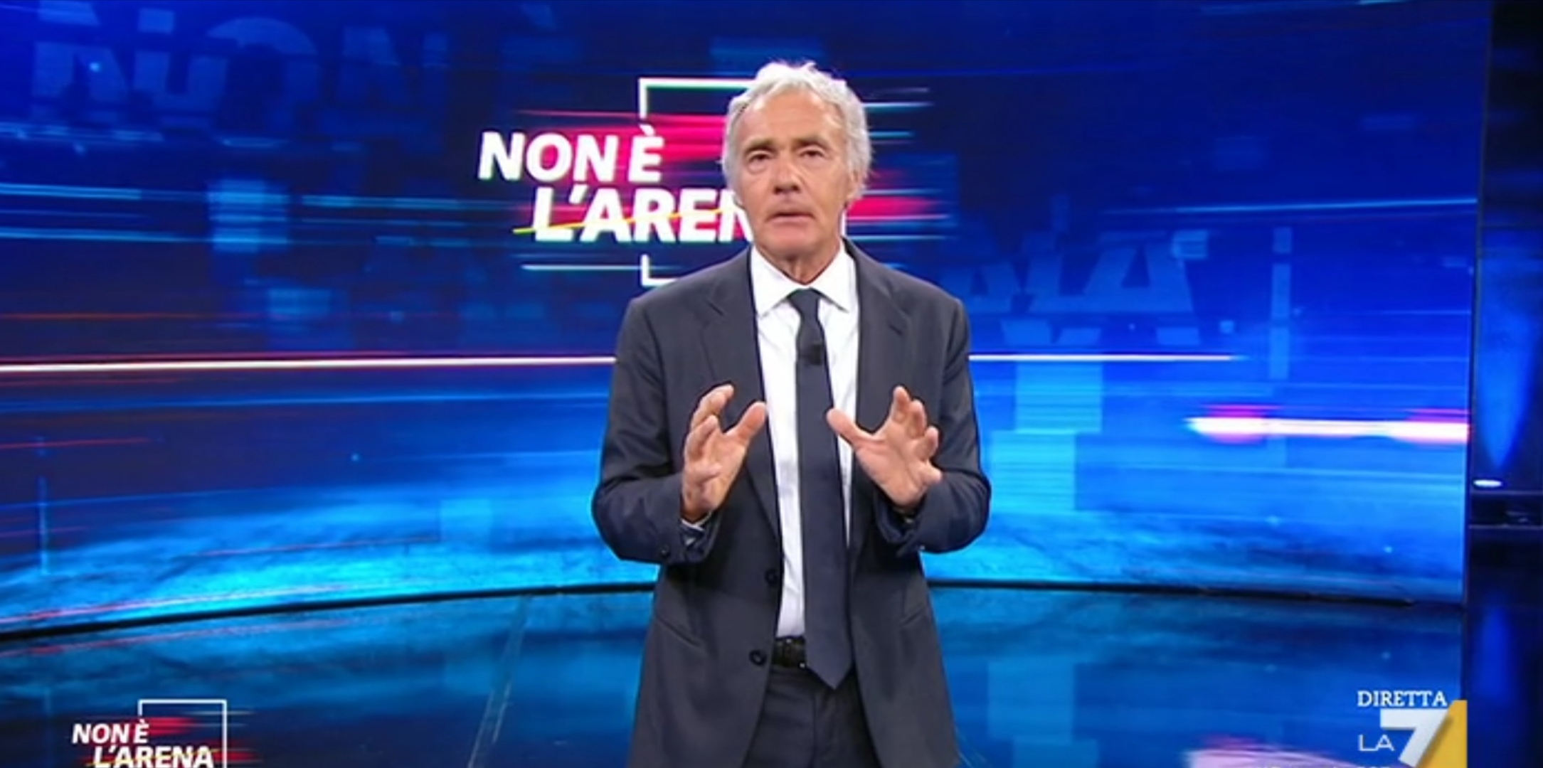 Non è l'Arena di Massimo Giletti questa sera su La7: ospiti e anticipazioni