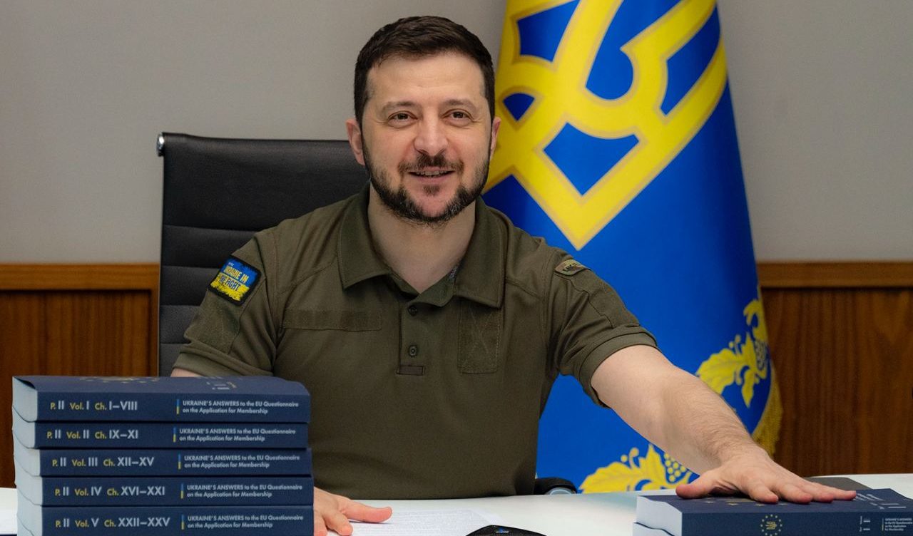 Volodymyr Zelensky: "La fine guerra dipende dall'attenzione del mondo"