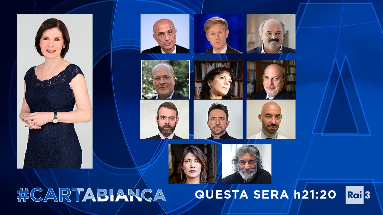 Cartabianca, gli ospiti di stasera, martedì 10 maggio: Alessandro Orsini, Francesco Borgonovo e altri