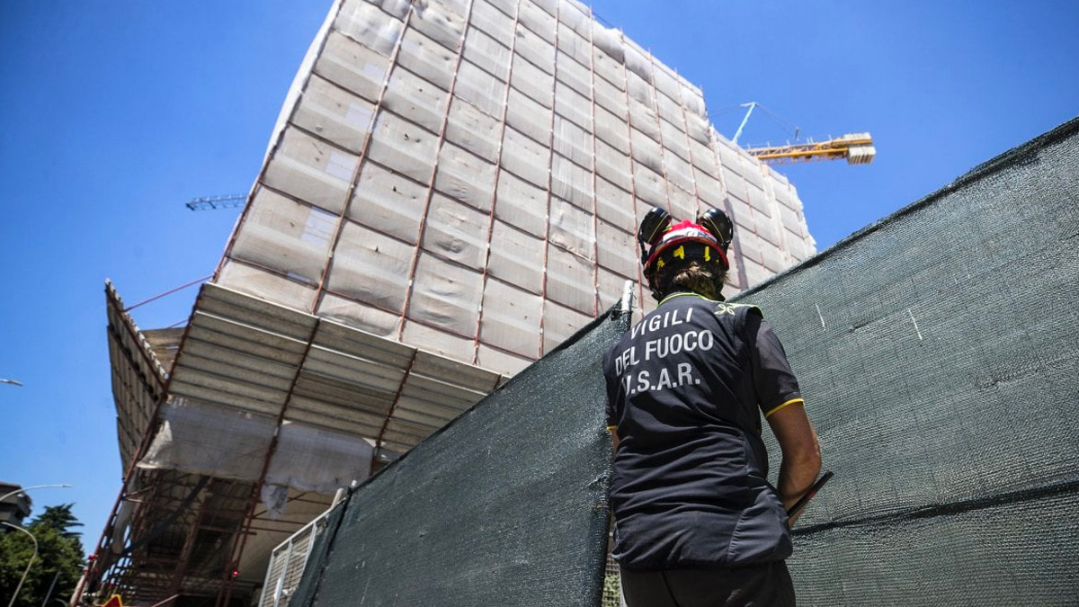 Operaio muore in un cantiere a Roma, il titolare della ditta è stato sospeso dall'attività