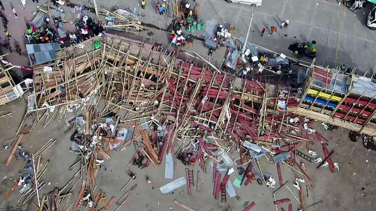 Colombia, crolla una tribuna durante una corrida: almeno 8 morti e 60 feriti