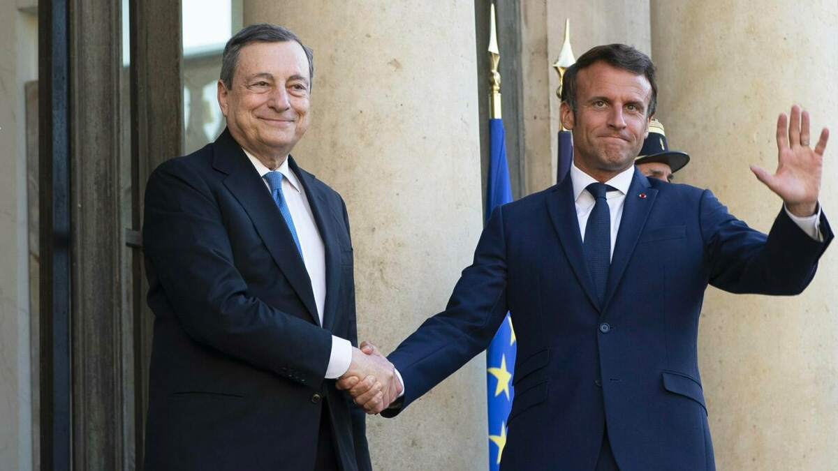 draghi-macron-eliseo Ucraina, ecco com'è andato l'incontro di Parigi tra Draghi e Macron