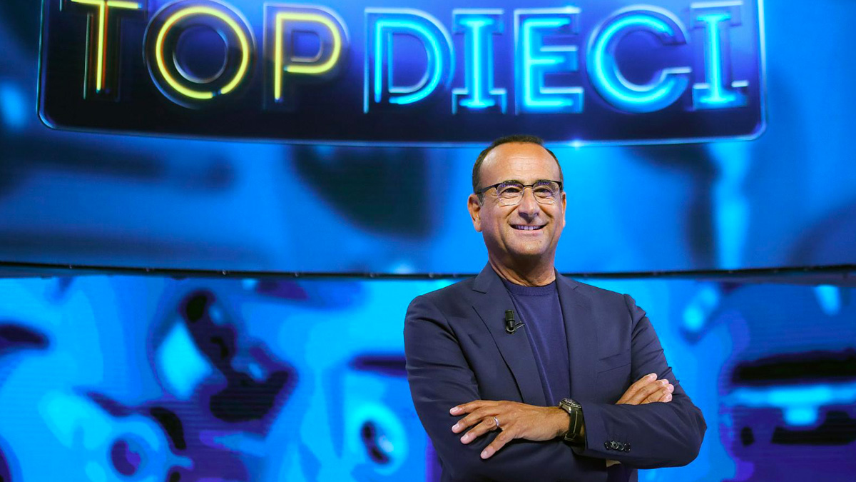 "Top Dieci", questa sera alle 21.25 su Rai1: anticipazioni e ospiti di Carlo Conti