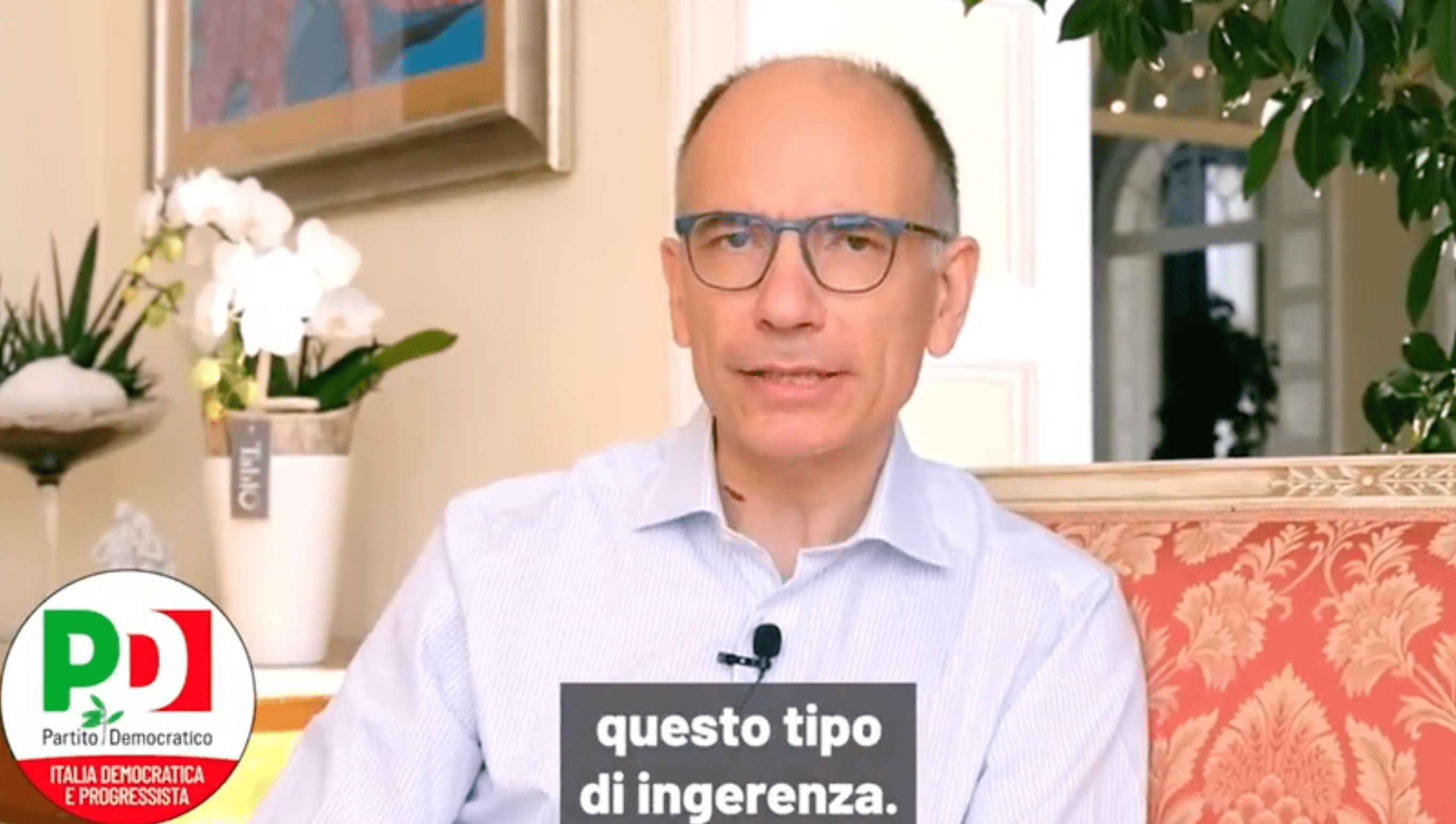 Letta denuncia le interferenze di Putin sulle elezioni: "Chi è patriota dovrebbe fare gli interessi dell'Italia..."