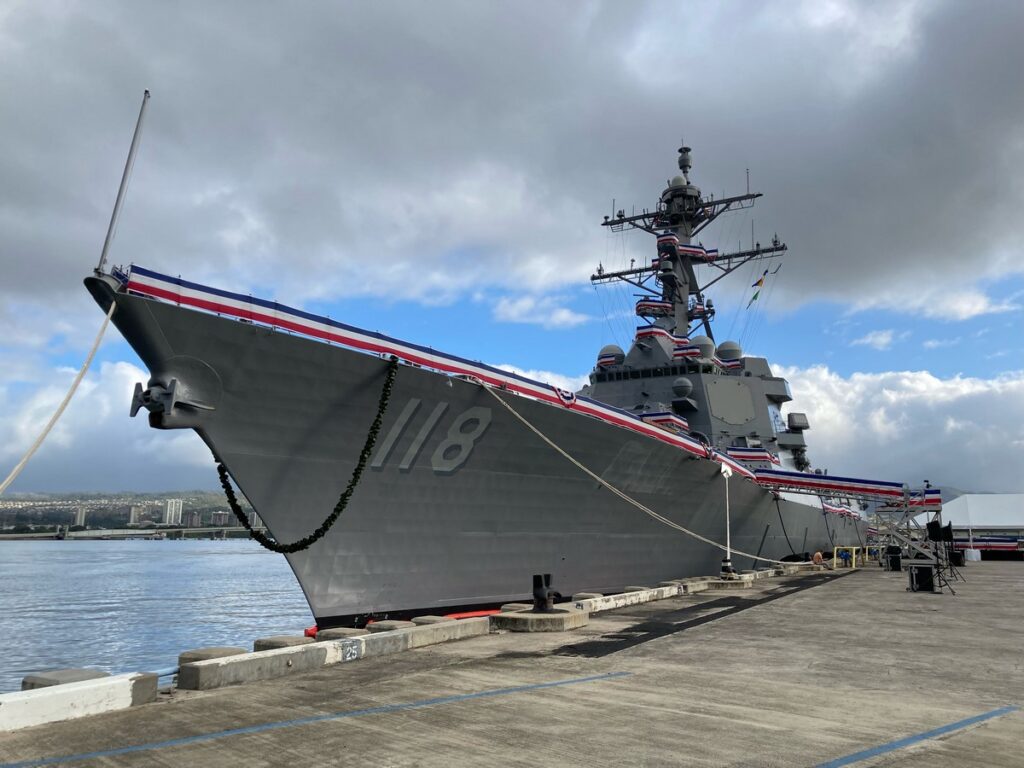 cacciatorpediniere-usa Le Isole Salomone negano l'attracco alla Marina Usa: decisivi i rapporti con la Cina