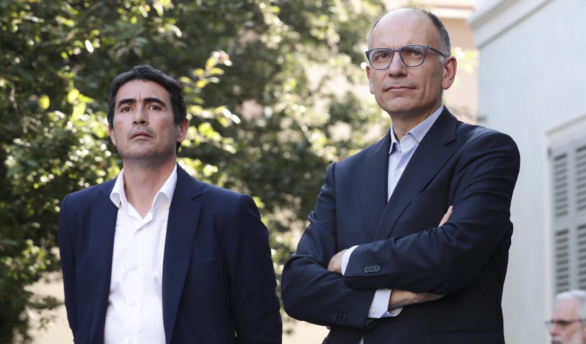 Elezioni, Letta: "Voglio fortemente l'accordo con Sinistra Italiana e Europa Verde"