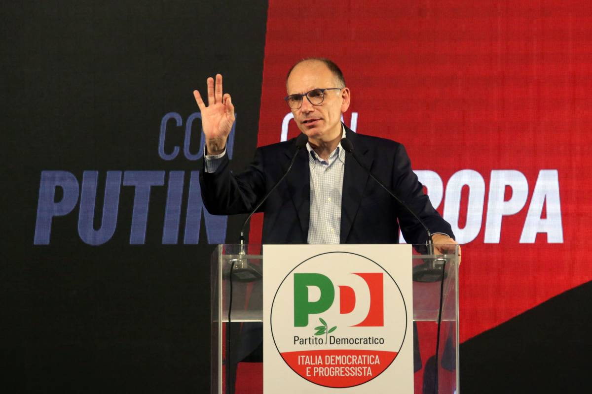 Enrico Letta è preoccupato per il Paese:  "Se vince la Destra l'Italia torna agli anni '50"