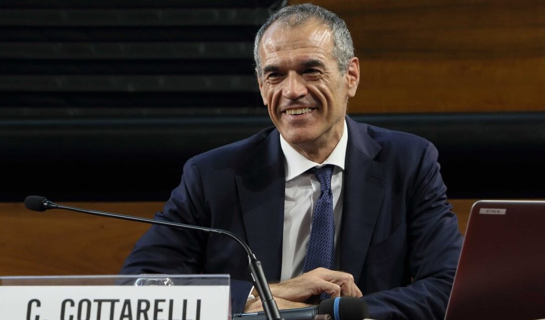 Cottarelli: "Siamo qui a Monza per un'Italia solida e anche più giusta"