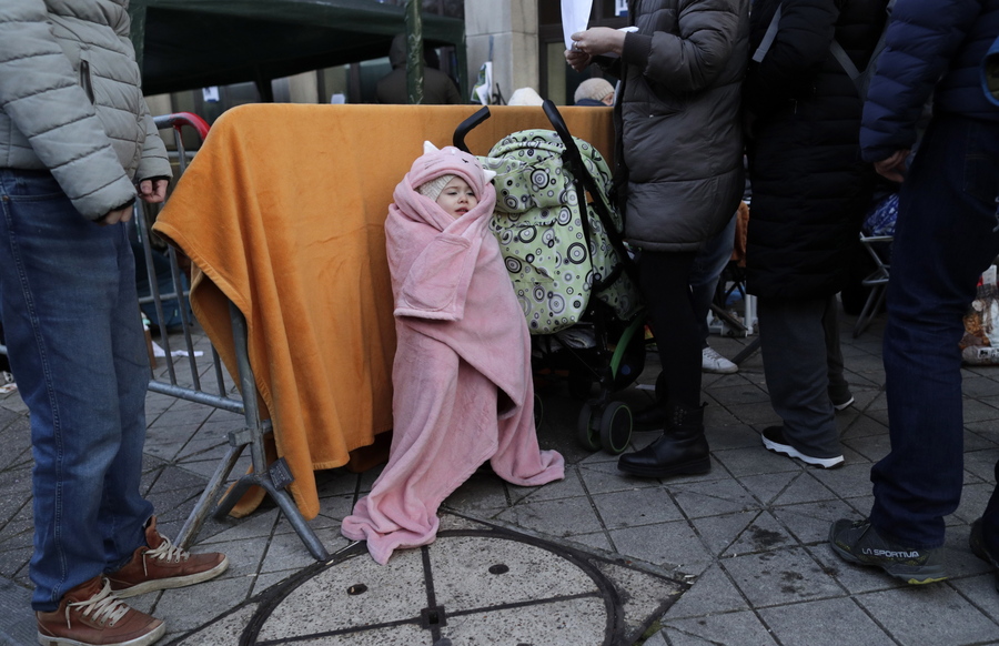 Refugee center in Brussels for Ukrainians fleeing Russian invasion Il solito alleato dei russi sarà l'inverno: ancora raid contro le infrastrutture energetiche ucraine