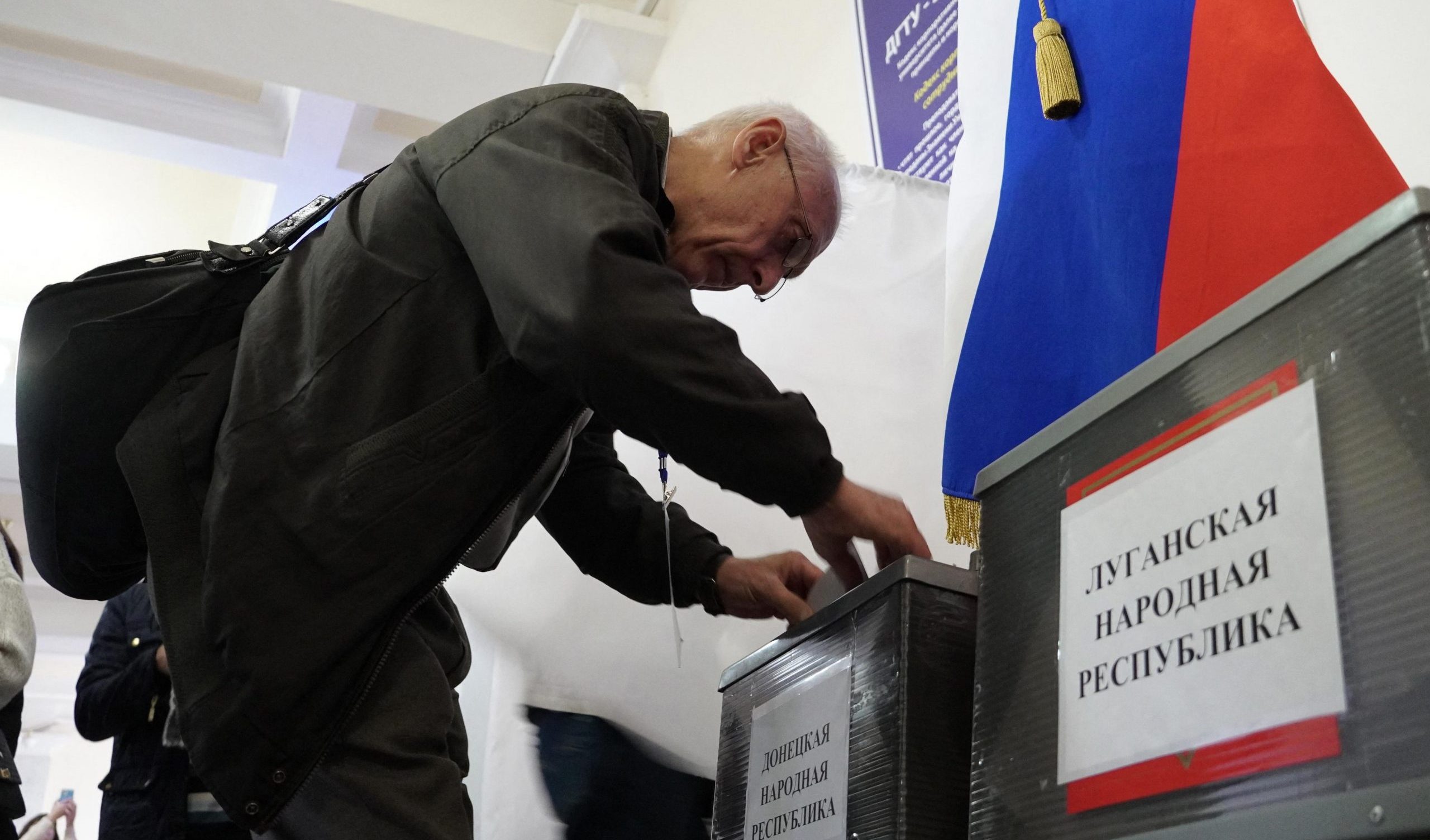 Mosca: "I territori ucraini annessi faranno parte dello Stato dell'Unione" Mosca: "I territori ucraini annessi faranno parte dello Stato dell'Unione"