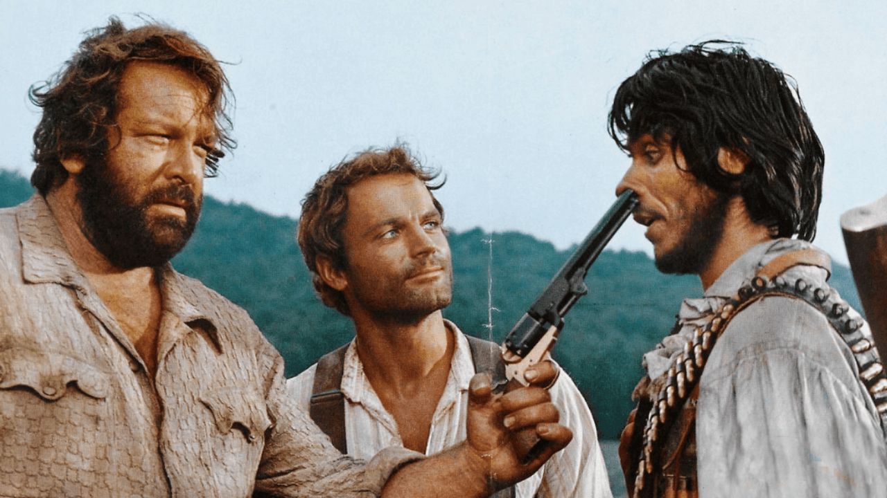 Continuavano a chiamarlo Trinità: su Rete4 il secondo film che lanciò la coppia Bud Spencer e Terence Hill