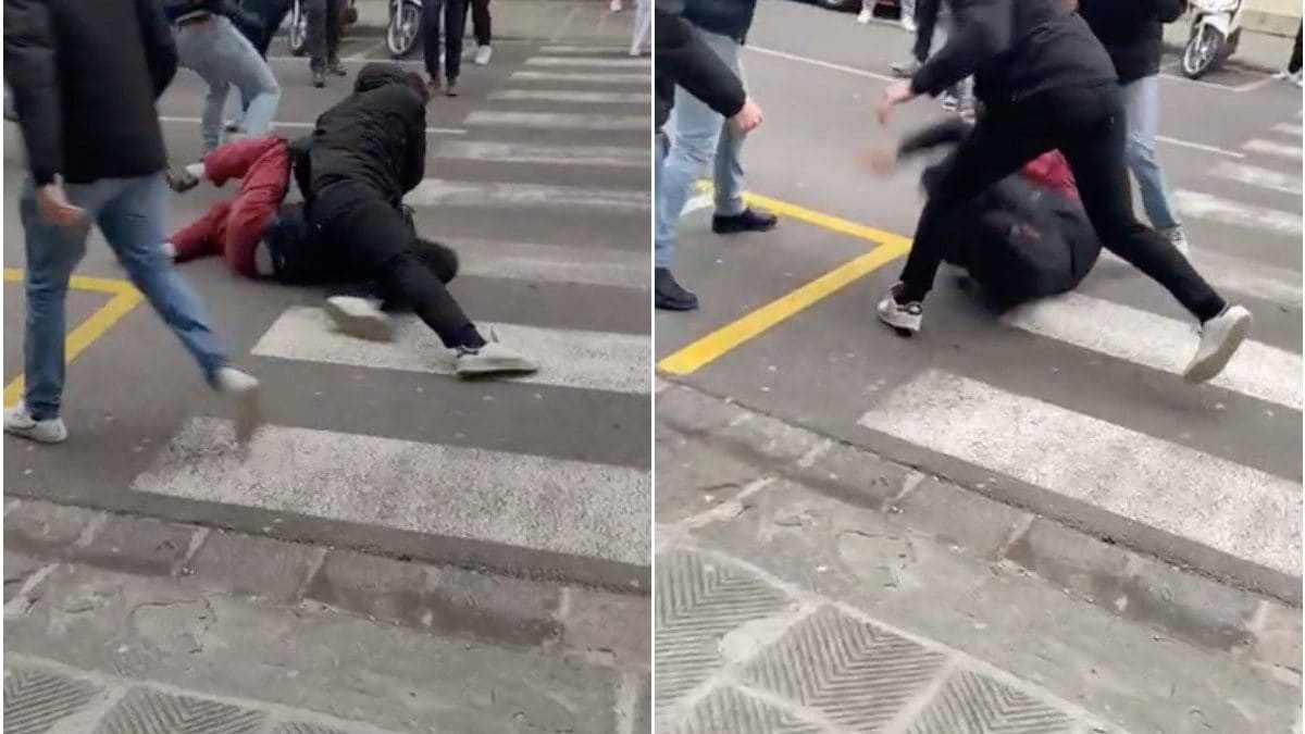 Al Tg2 il raid squadrista al liceo diventa una 'rissa' tra gruppi politici opposti