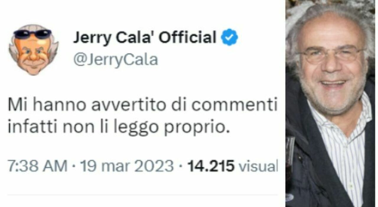 Jerry Calà: migliorano le sue condizioni e risponde agli attacchi social dei No Vax