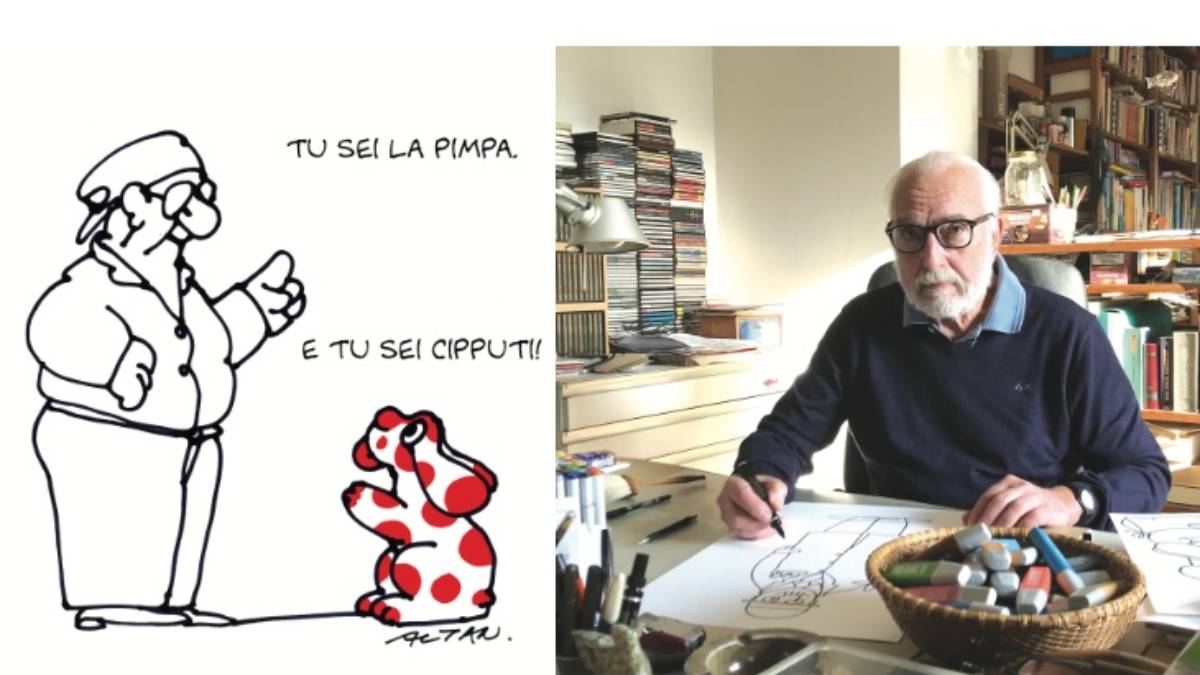 Le due anime di Altan: Cipputi e La Pimpa in mostra a Pistoia