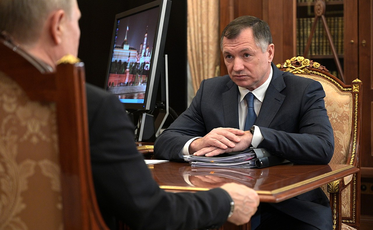 Il vice-premier russo in visita a Bakhmut Il vice-premier russo in visita a Bakhmut
